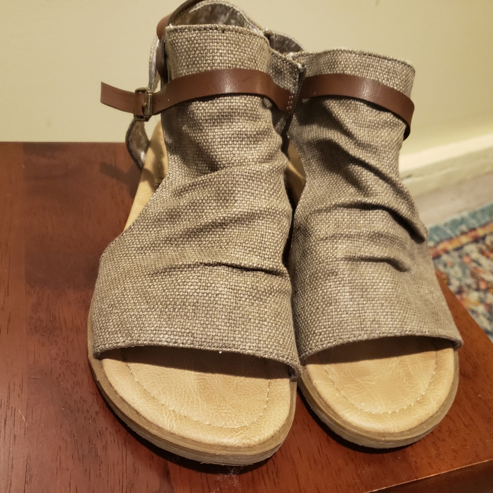 Blowfish Blitz Open-Toe Booties